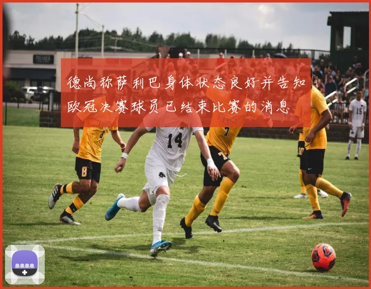 德尚称萨利巴身体状态良好并告知欧冠决赛球员已结束比赛的消息